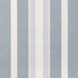 KRAVET COUTURE - NATURAL STRIPE- SKY - Fabric by the Yard