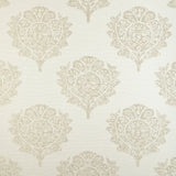 KRAVET COUTURE - HEIRLOOMS- OYSTER - Fabric by the Yard