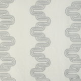 KRAVET DESIGN - CLOUD CHAIN- GREY - Fabric by the Yard