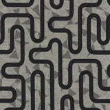 KRAVET CONTRACT - ROUNDABOUT- ONYX - Fabric by the Yard
