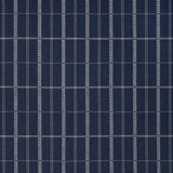 KRAVET COUTURE - AGATTI CHECK- MARINE - Fabric by the Yard