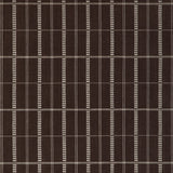 KRAVET COUTURE - AGATTI CHECK- CAROB - Fabric by the Yard