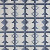 KRAVET COUTURE - VALLEY TRAIL- INDIGO - Fabric by the Yard