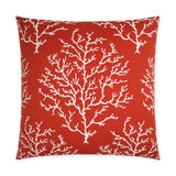 Coral Craze Pillow - Red - DV Kap