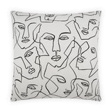 Face Up Pillow - White - DV Kap