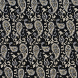 Charlotte - 5845 - Onyx Paisley - Fabric by the Yard
