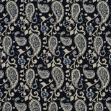Charlotte - 5849 - Cobalt Paisley - Fabric by the Yard