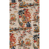 BRUNSCHWIG & FILS - LE LAC- RED/BLUE - Fabric by the Yard