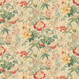 BRUNSCHWIG & FILS - EDENWOOD HDB- PINK/GREEN - Fabric by the Yard
