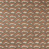BRUNSCHWIG & FILS - LES RIZIERES EMB- RUST/GREY - Fabric by the Yard