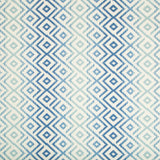 BRUNSCHWIG & FILS - PALOMA WOVEN- MARINE - Fabric by the Yard