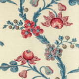BRUNSCHWIG & FILS - LE BRUN PRINT- RASPBERRY - Fabric by the Yard