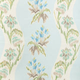 BRUNSCHWIG & FILS - LORING PRINT- POOL - Fabric by the Yard