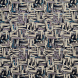 Charlotte - 8520 - Sapphire/Abstract - Fabric by the Yard