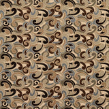 Charlotte - 8539 - Nutmeg/Flutter - Fabric by the Yard