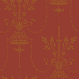 COLE & SON - DORSET- ROUGE - Wallcovering by the Roll