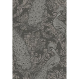 COLE & SON - BYRON- CHARCOAL AN SILVER - Wallcovering by the Roll