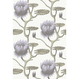 COLE & SON - SUMMER LILY- LILAC/GRN/WT - Wallcovering by the Roll