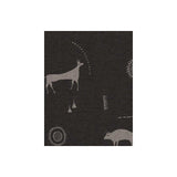 KRAVET COUTURE - PRAIRIE- CHARCOAL - Fabric by the Yard