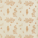 KRAVET COUTURE - FRIENDLY FOLK- MELON ORANGE - Fabric by the Yard
