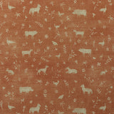 KRAVET COUTURE - AVEBURY- BRICK - Fabric by the Yard