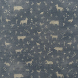 KRAVET COUTURE - AVEBURY- DENIM - Fabric by the Yard