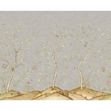 KRAVET COUTURE - SONGBIRD- MIST - Wallcovering by the Piece
