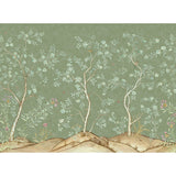 KRAVET COUTURE - SONGBIRD- SPRING - Wallcovering by the Piece