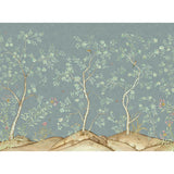KRAVET COUTURE - SONGBIRD- RAIN - Wallcovering by the Piece
