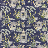 ATERI - COBALT - Mag Fabrics - Fabric By The Yard