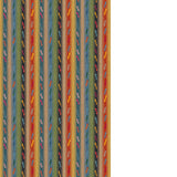 G P & J BAKER - TIP TOE- TEAL/SPICE - Fabric by the Yard