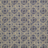 LEE JOFA - ASHCOMBE- SAND/BLUE - Fabric by the Yard