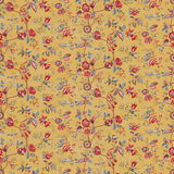BRUNSCHWIG & FILS - BOUGAINVILLE COTTON PRINT- SAFRAN - Fabric by the Yard