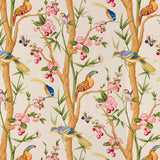 BRUNSCHWIG & FILS - TOUCANS- BEIGE - Fabric by the Yard