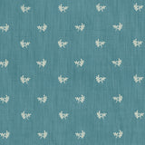 BRUNSCHWIG & FILS - BAYBERRY STRIE- OXFORD BLUE - Fabric by the Yard