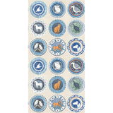 G P & J BAKER - ROBINA'S DINNER PARTY- BLUE - Wallcovering by the Roll