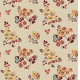 G P & J BAKER - FOREST FLOWER- EARTH - Wallcovering by the Roll