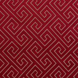 Charlotte - D172 - Merlot Greek Key - Fabric by the Yard