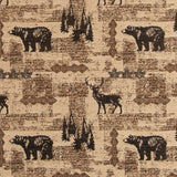 Charlotte - D2673 - Woodland - Fabric by the Yard