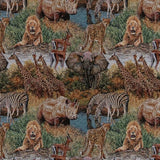 Charlotte - D2678 - Wild - Fabric by the Yard
