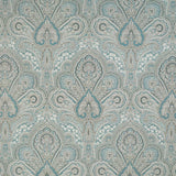 Charlotte - D3299 - Turquoise Flora - Fabric by the Yard