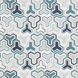Charlotte - D4329 - Teal - Fabric by the Yard