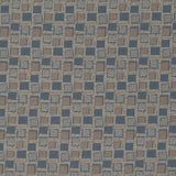 Charlotte - D927 - Squares/Sapphire - Fabric by the Yard