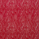 CLARKE AND CLARKE - ONDA- ROUGE - Fabric by the Yard
