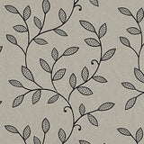 CLARKE AND CLARKE - HETTON- CHARCOAL - Fabric by the Yard