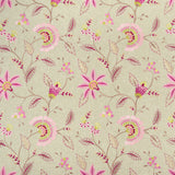 CLARKE AND CLARKE - DELAMERE- RASPBERRY - Fabric by the Yard