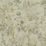 CLARKE AND CLARKE - SISSINGHURST- CITRON/NATURAL - Fabric by the Yard
