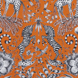 CLARKE AND CLARKE - KRUGER- FLAME - Fabric by the Yard