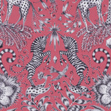CLARKE AND CLARKE - KRUGER- MAGENTA - Fabric by the Yard