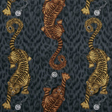 CLARKE AND CLARKE - TIGRIS- FLAME - Fabric by the Yard